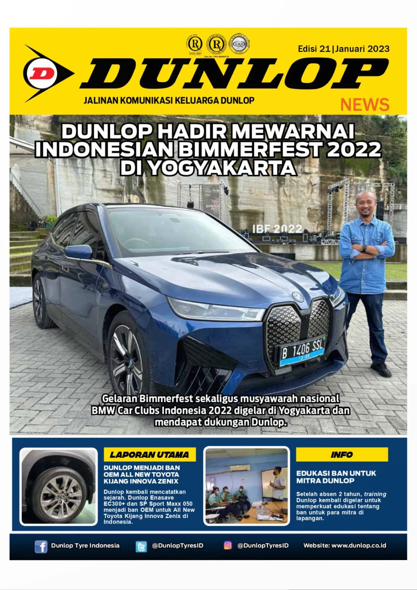 Dunlop E-Magazine January 2023 Edition