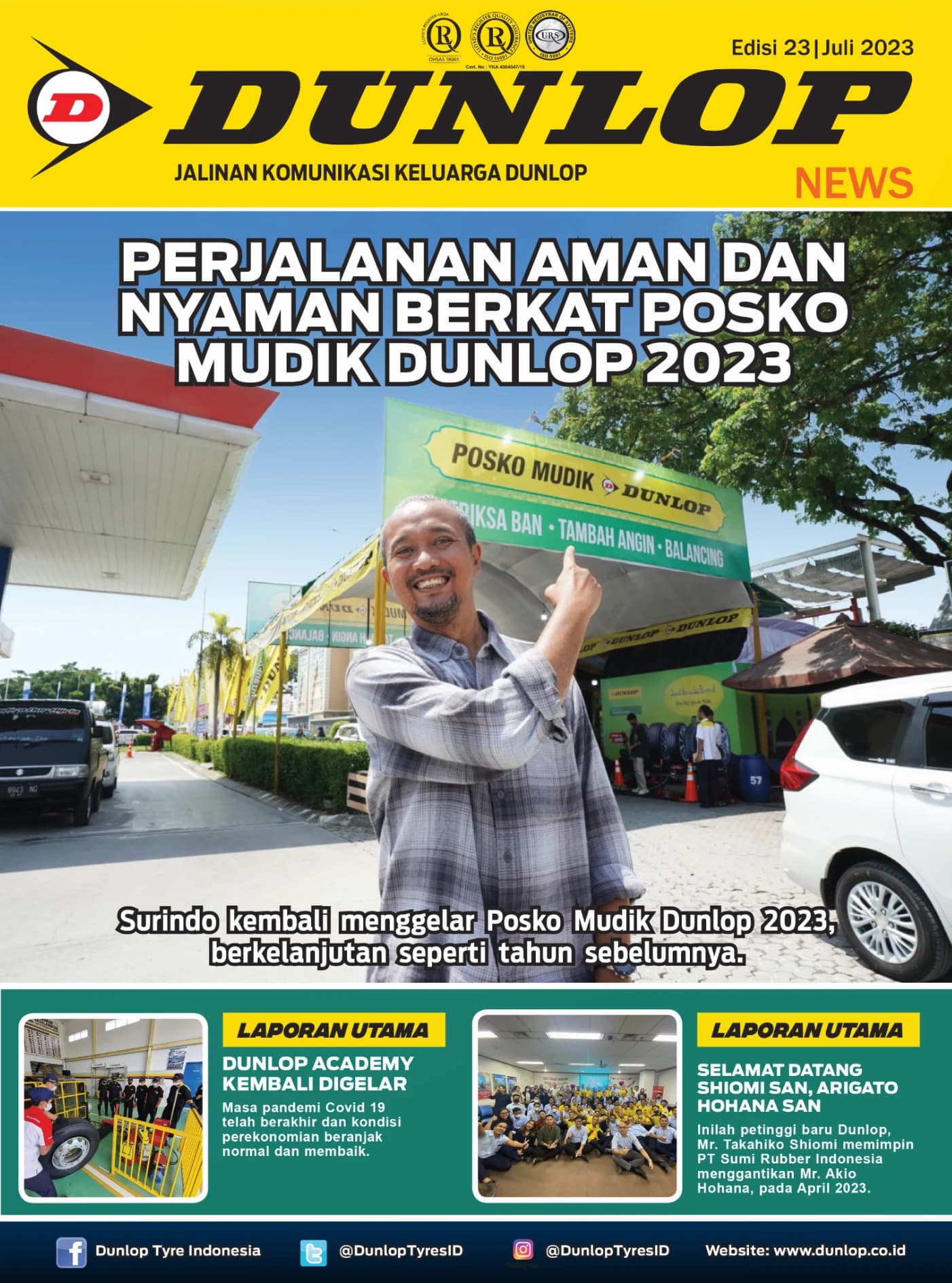Dunlop E-Magazine July 2023 Edition