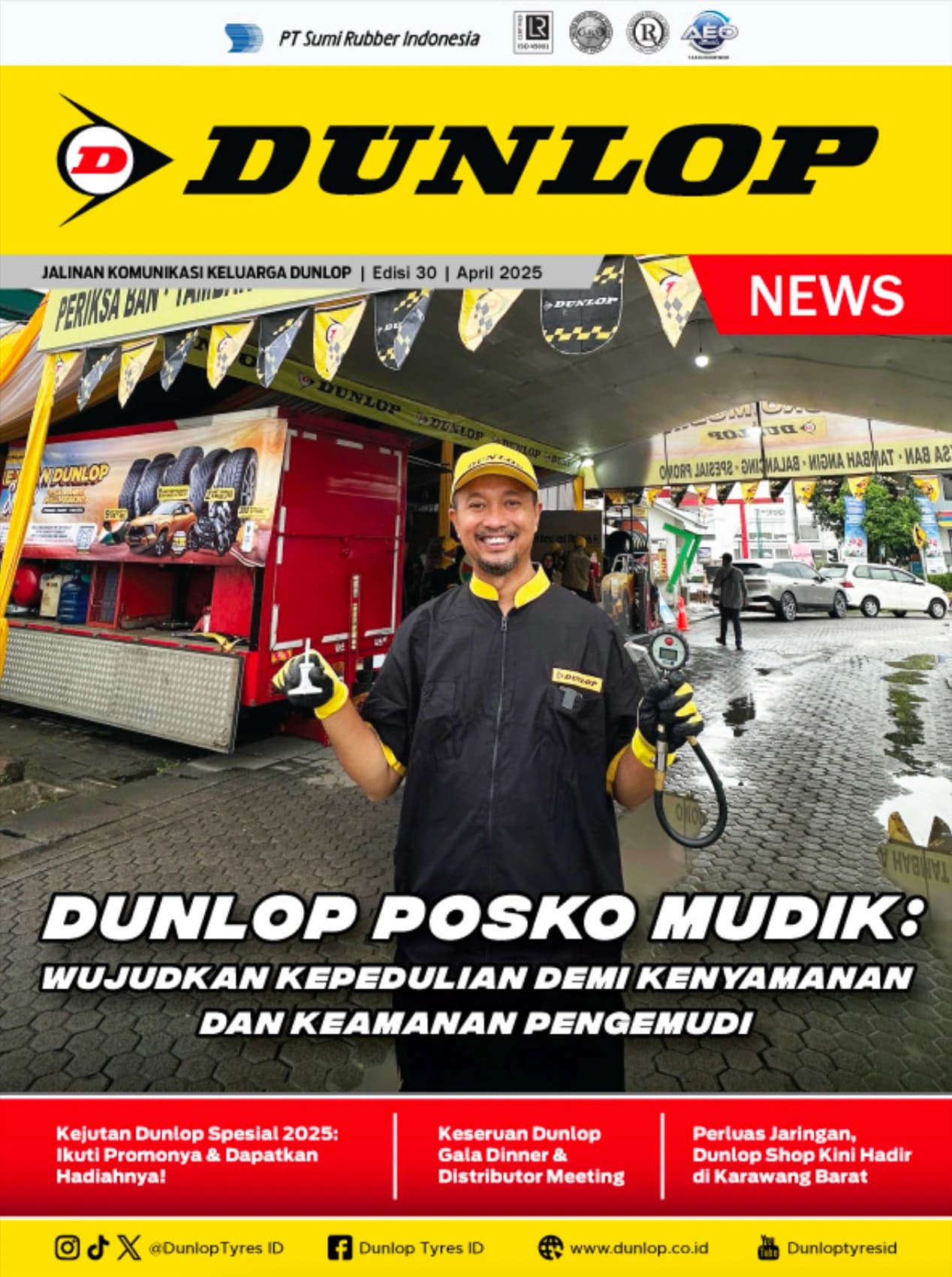 Dunlop E-Magazine April Edition 2025 Thumbnail