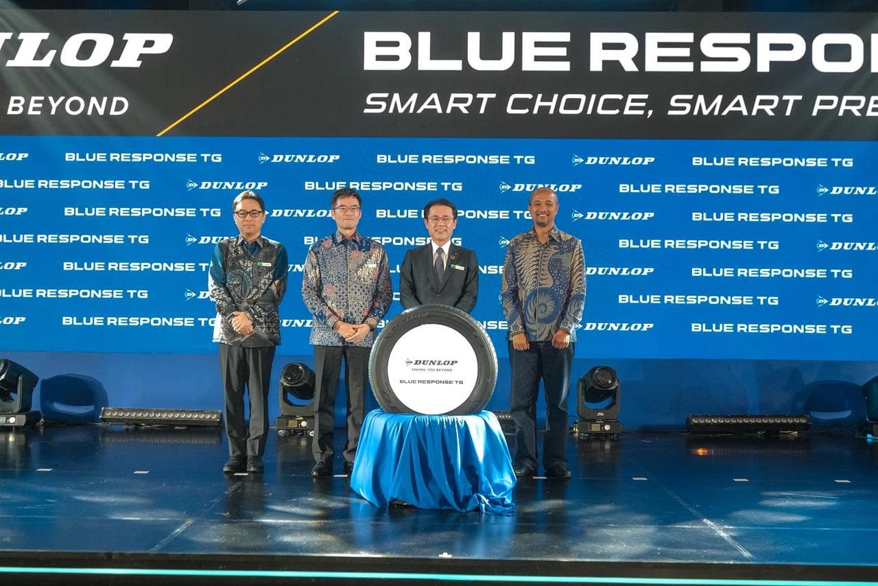 Dunlop Officially Launches Blue Response TG, Smart Premium Tires for Various Types of Vehicles