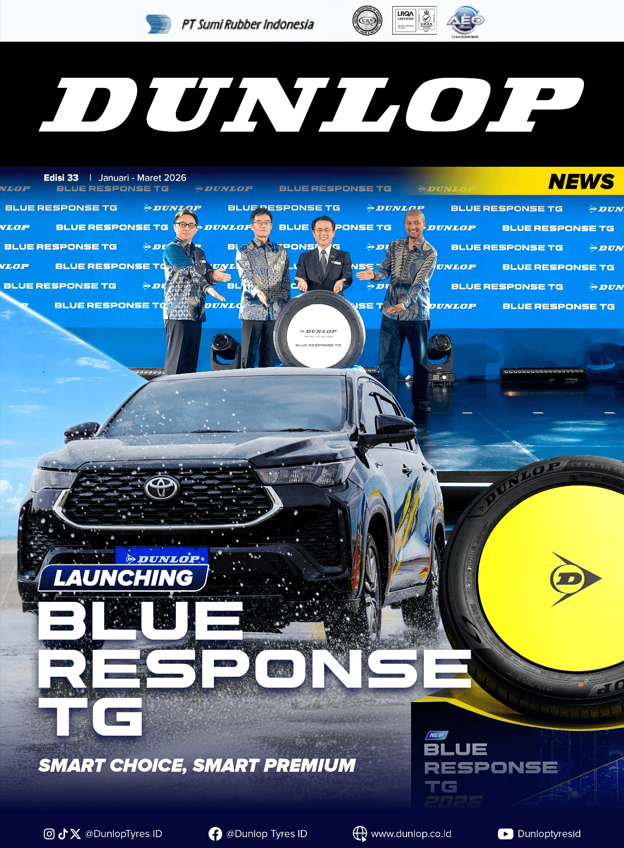 Dunlop E Magazine Januari - March 2026 Edition Thumbnail
