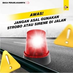 Peraturan Penggunaan Lampu Strobo, Jangan Sembarangan! Thumbnail