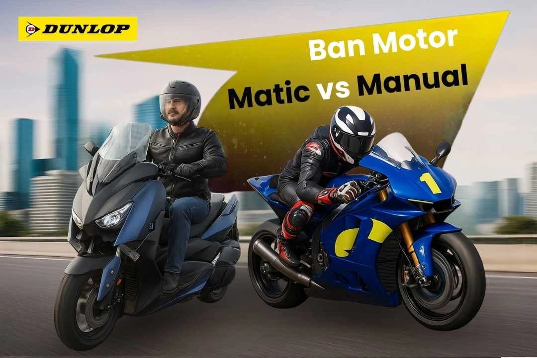 Jangan Salah Pilih! Kenali Perbedaan Ban Motor Matic vs Manual