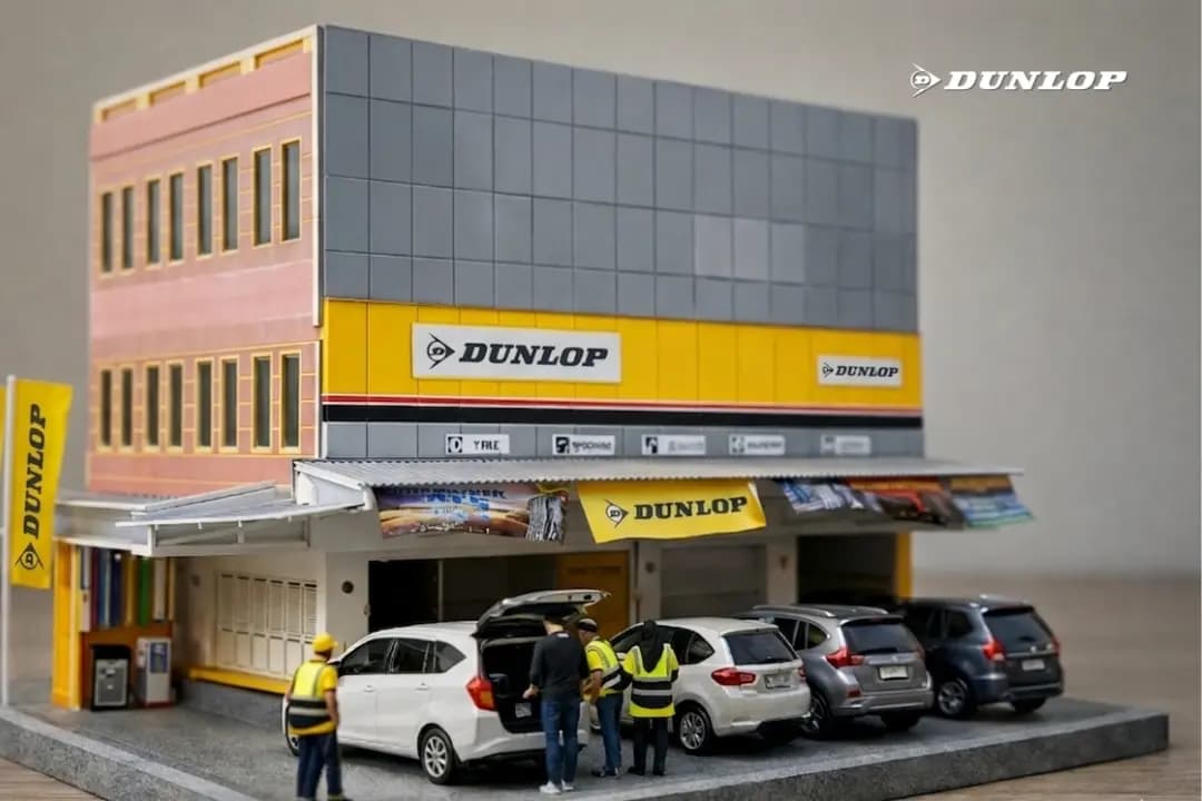 Need a Car Tyre Replacement Today? Find the Nearest Official DUNLOP Tyre Shop