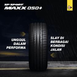 Tingkatkan Kenyamanan dan Keselamatan Berkendara dengan Dunlop SP SPORT MAXX 050+ Thumbnail