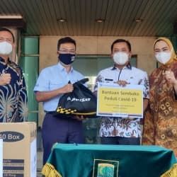 PEDULI WARGA TERDAMPAK COVID-19, SURINDO BERBAGI PAKET SEMBAKO Thumbnail