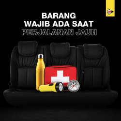 7 Barang yang Wajib Dibawa Saat Perjalanan Jauh Naik Mobil Thumbnail