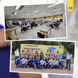 Vaksinasi Untuk Seluruh Karyawan PT Sumi Rubber Indonesia Thumbnail
